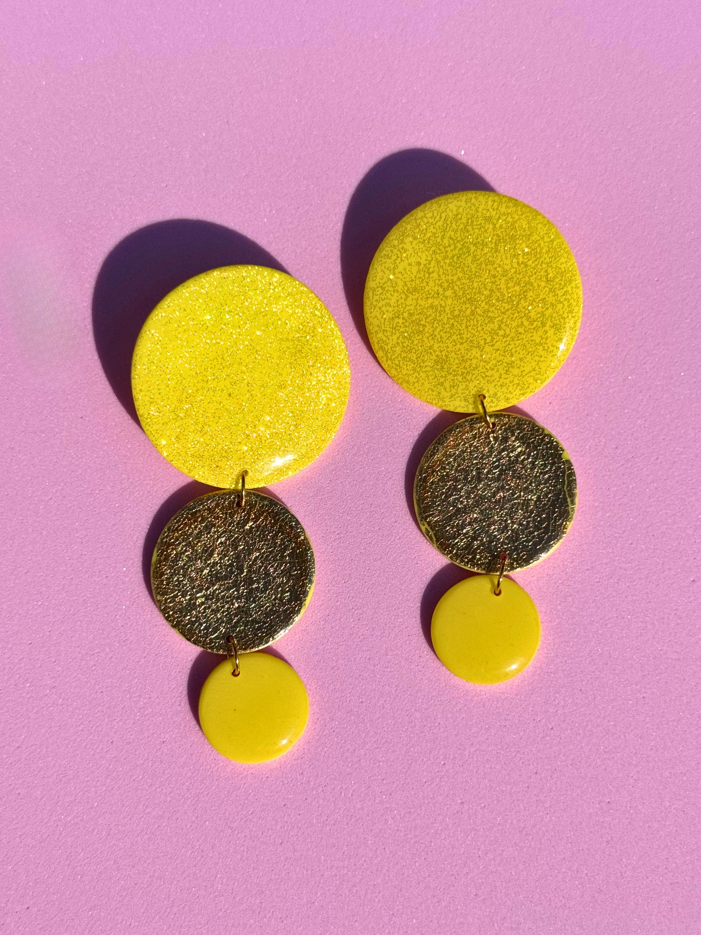 ORA Jaune - Pailleté, métallisé, uni