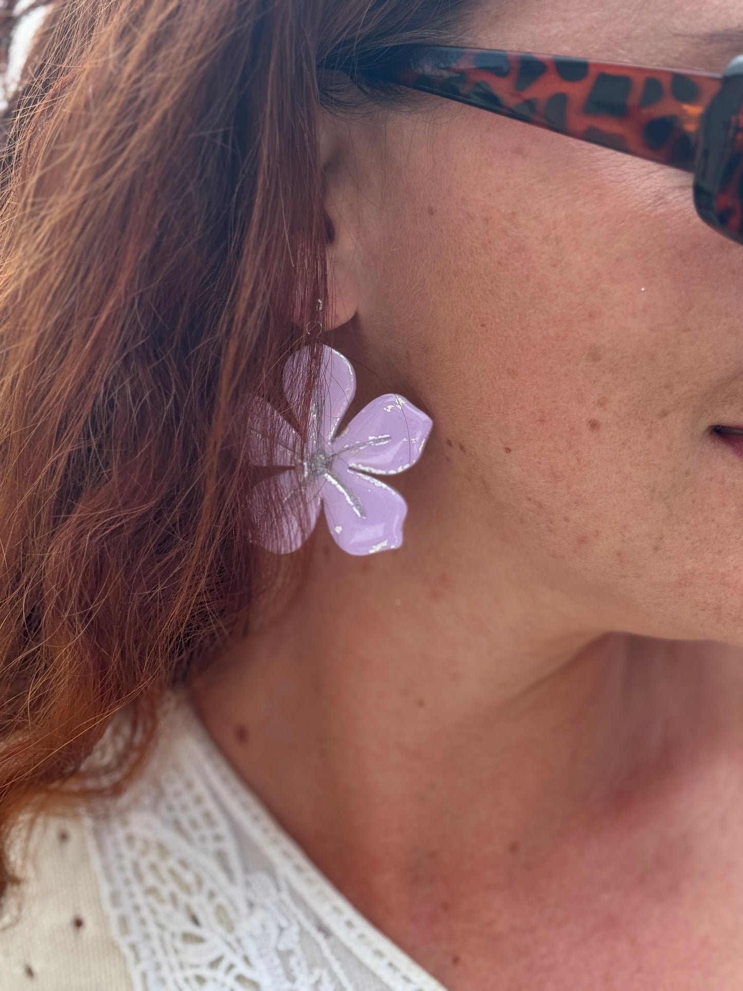 Big FLAWA mauve et argent