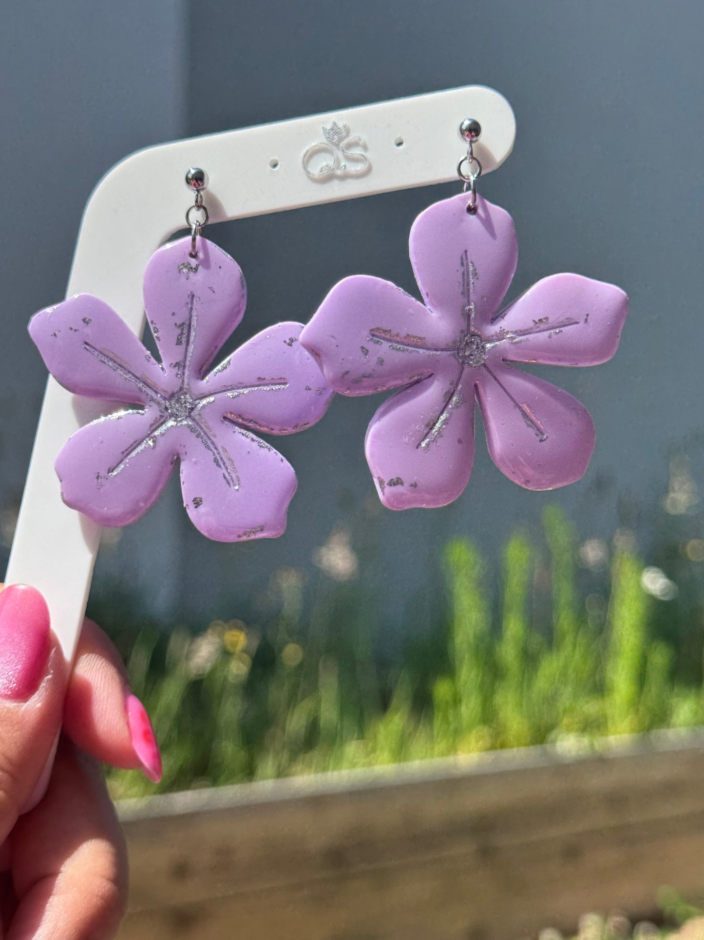 Big FLAWA mauve et argent