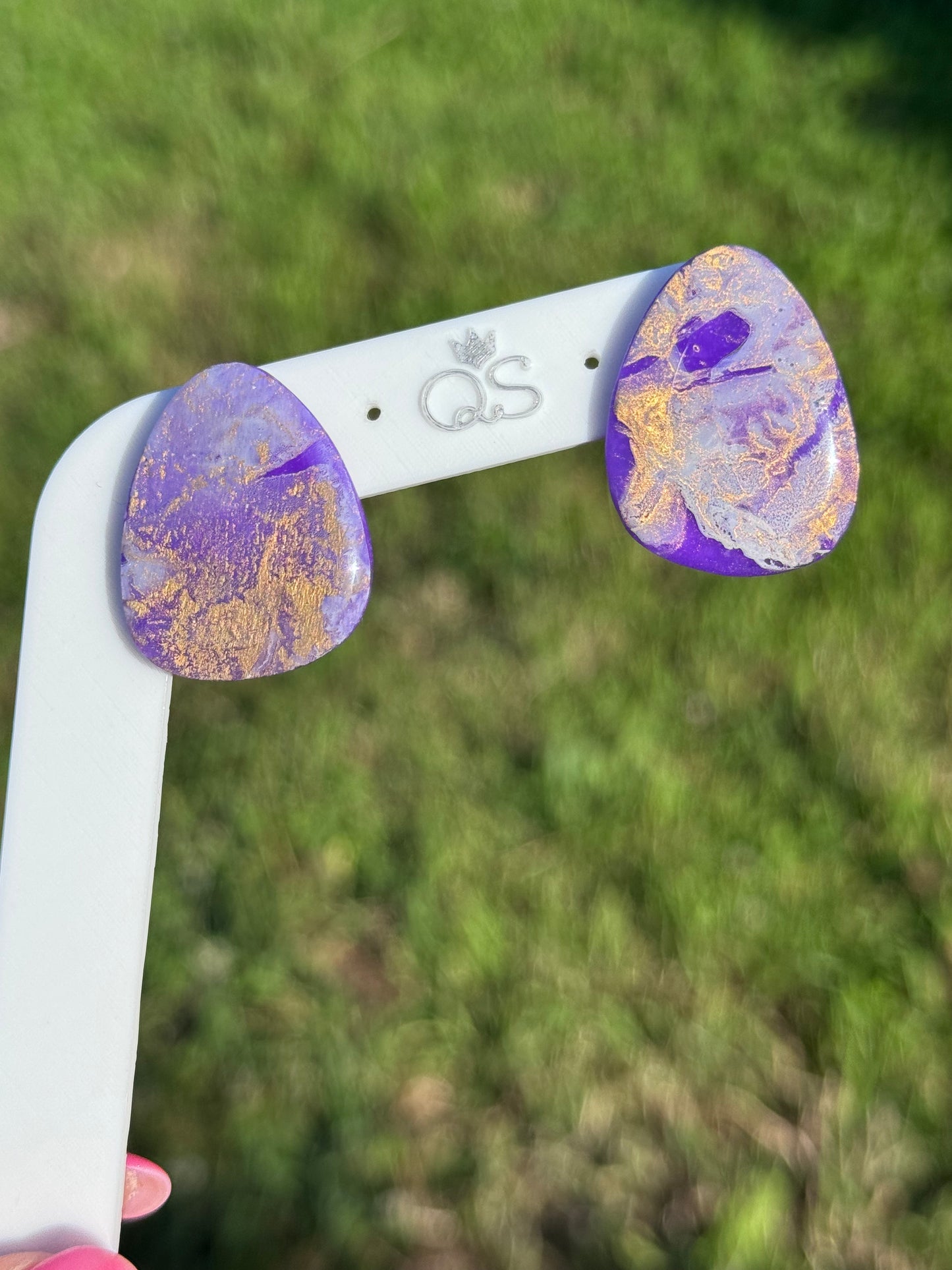 Mini LYRA - violet, or - translucide
